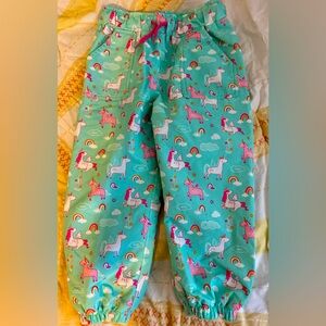 3T fleece lined waterproof pants. Jan & Jul
